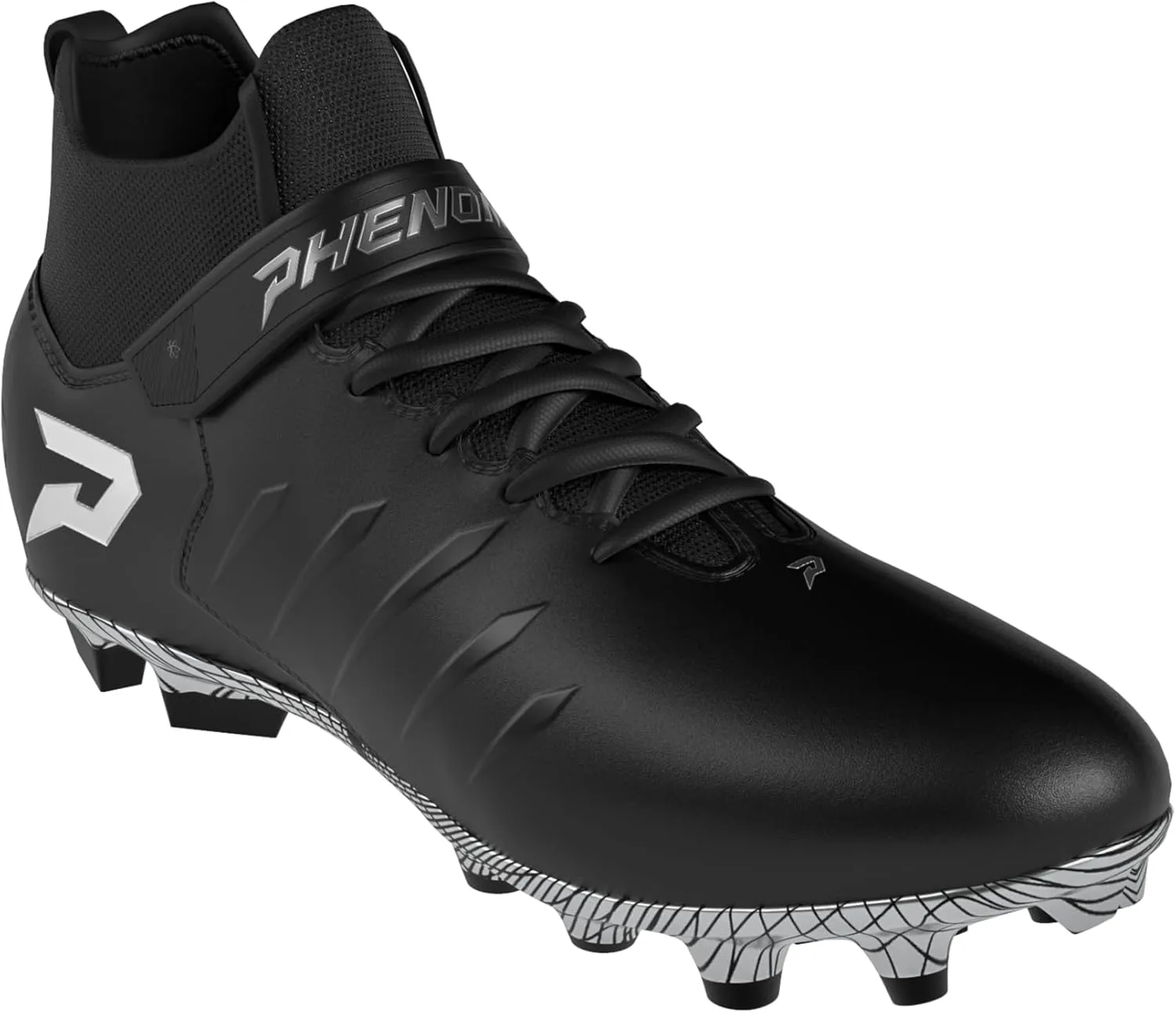 Phenom Elite Quantum Force Mid Skill Football Cleats – High-Performance Lineman Cleats | SprintSense Traction