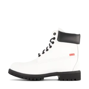 Prem 6 In Lace Waterproof Boot White