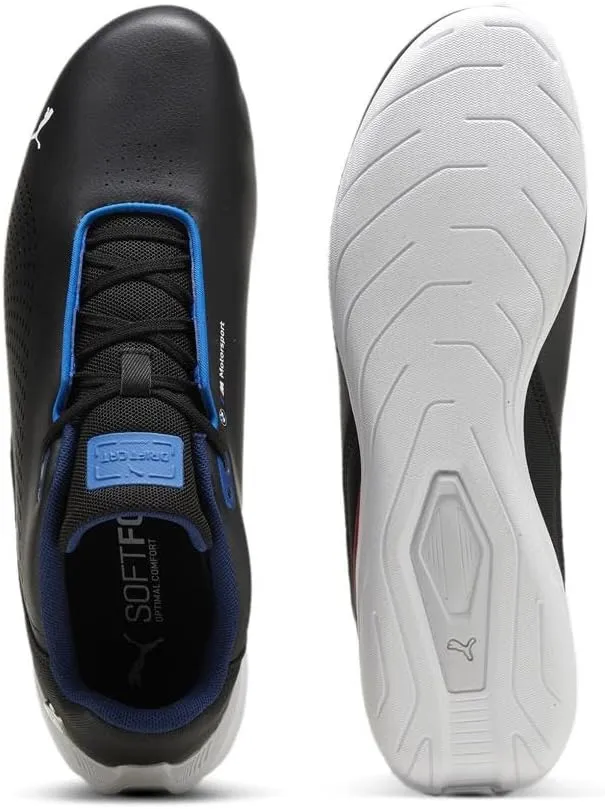 PUMA Men's BMW Motorsport Drift Cat Decima Shoes, Black-Pop Red-White, 9