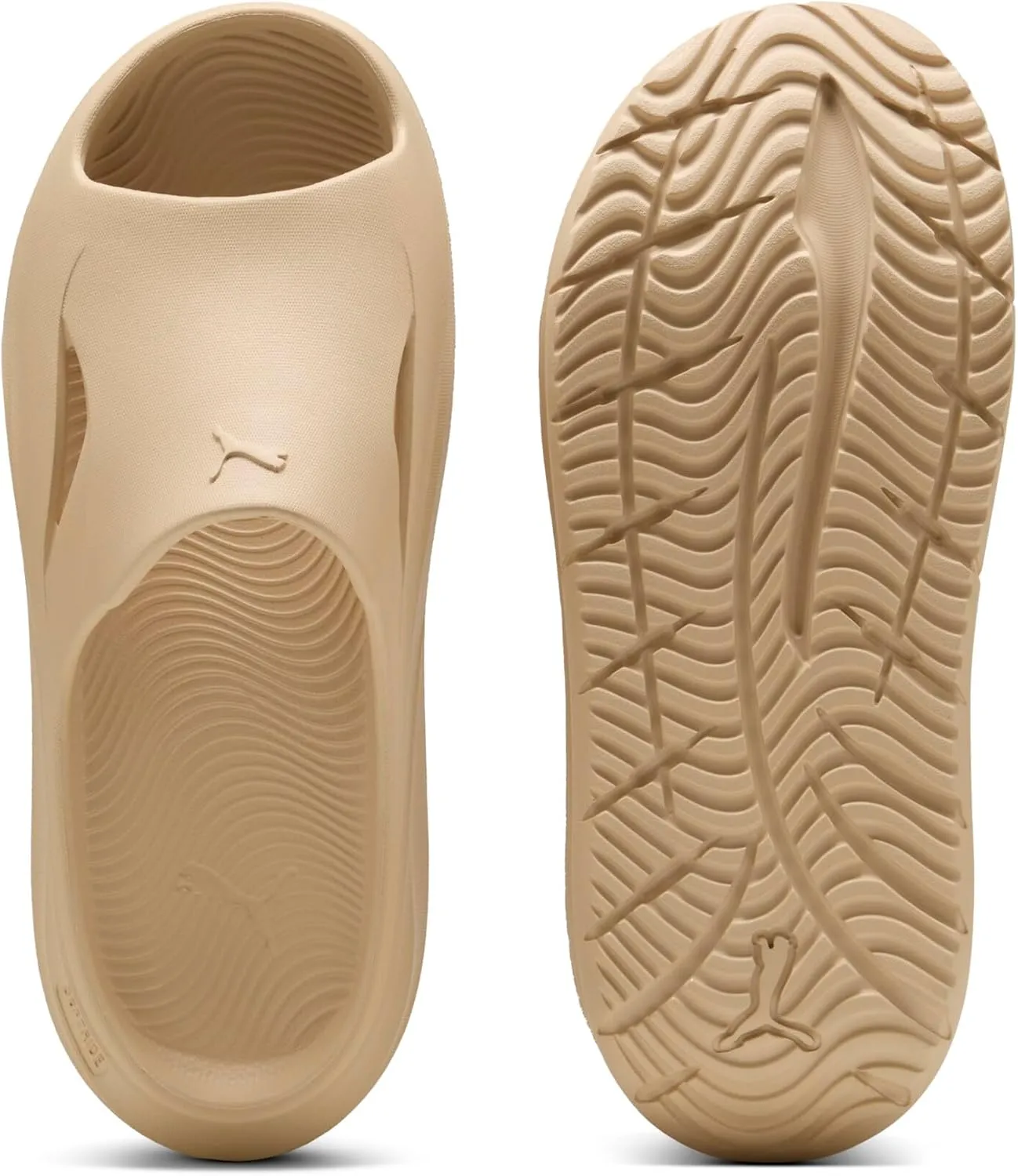 PUMA Men's Softride ZeroG Slide Sandals, Light Sand, 9
