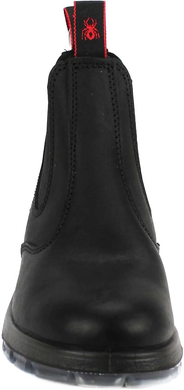 Redback UBBK Easy Escape Slip-On Soft Toe Black Redback Boot Size UK10.5 = US11.5