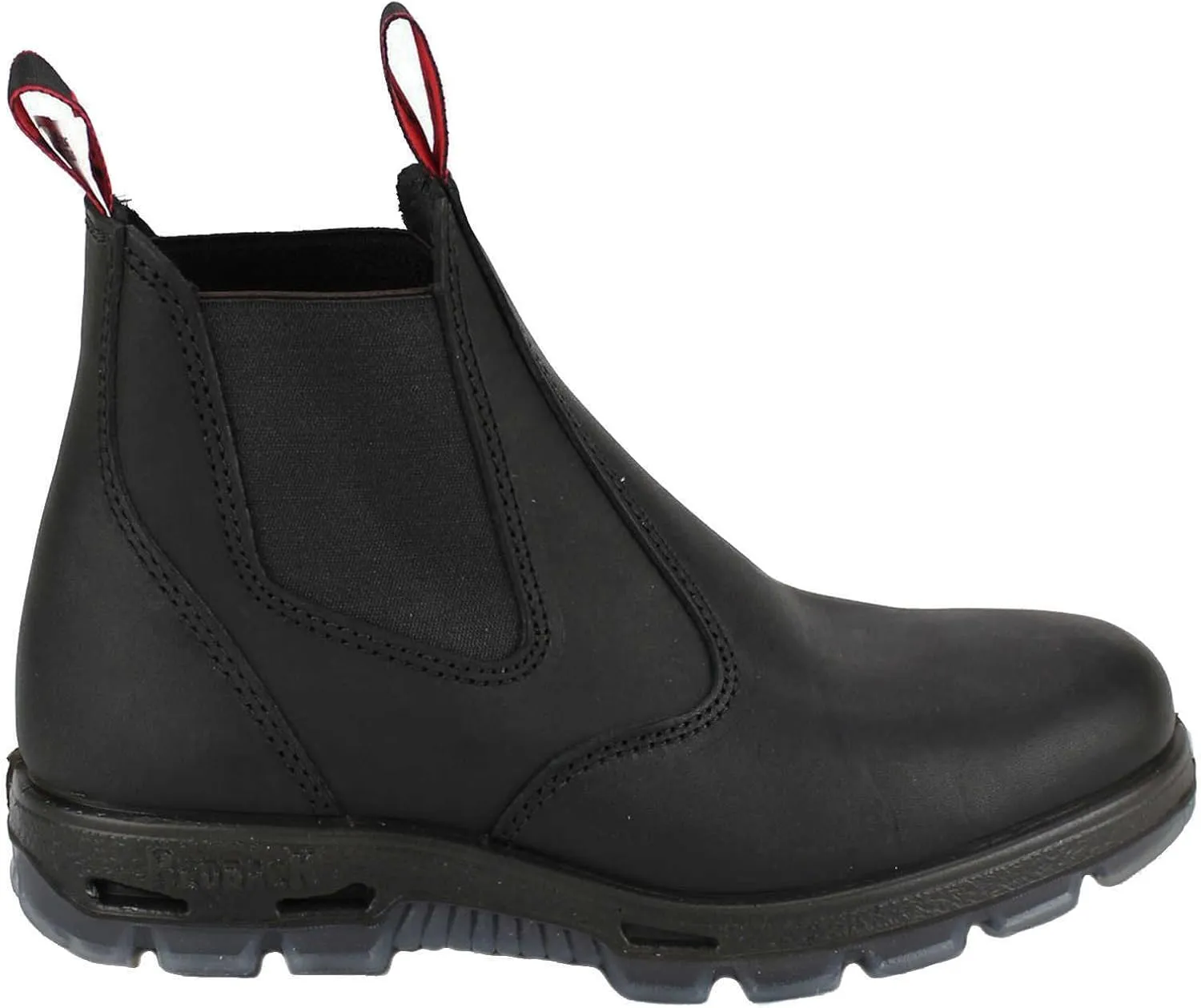 Redback UBBK Easy Escape Slip-On Soft Toe Black Redback Boot Size UK10.5 = US11.5