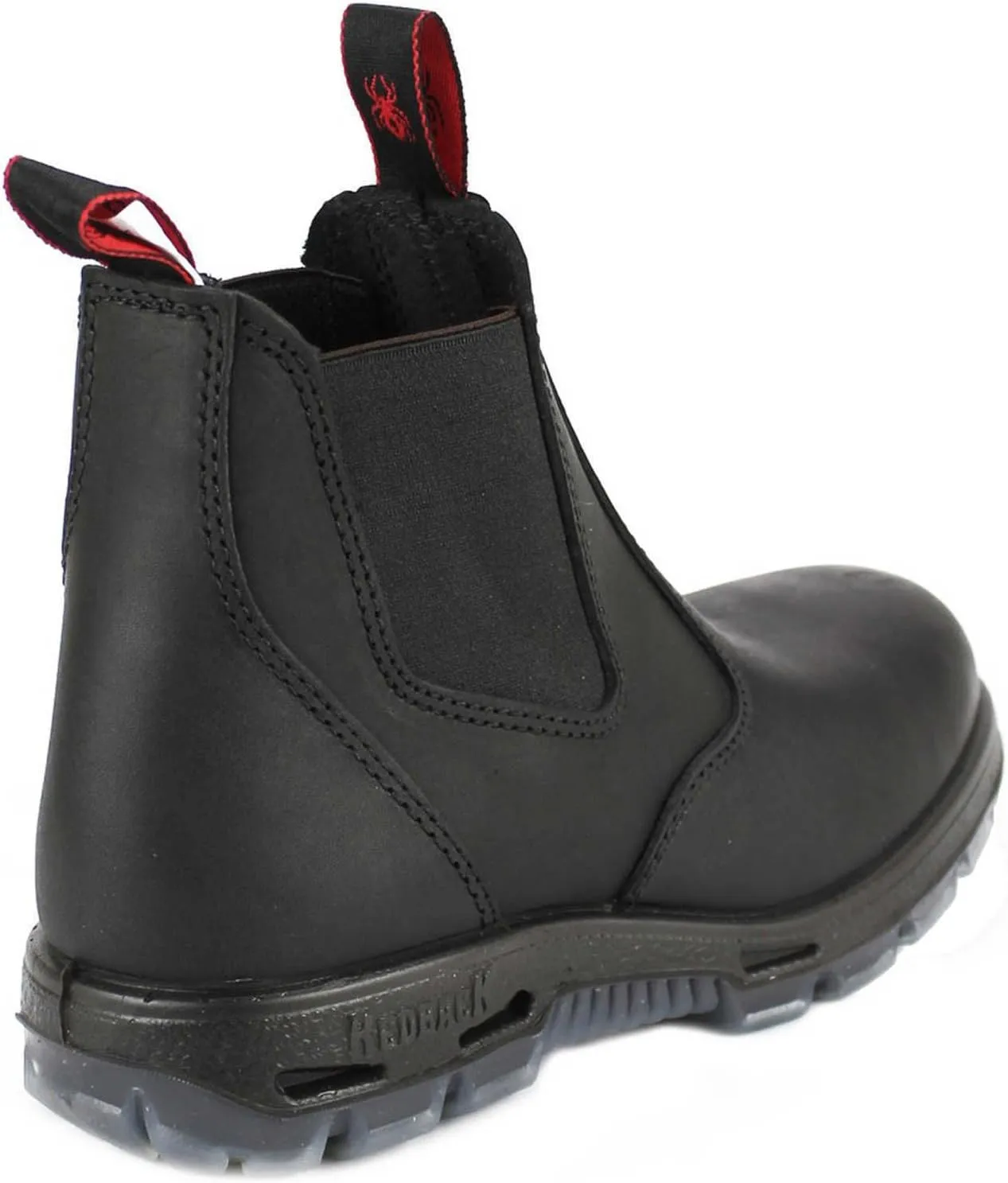 Redback UBBK Easy Escape Slip-On Soft Toe Black Redback Boot Size UK10.5 = US11.5