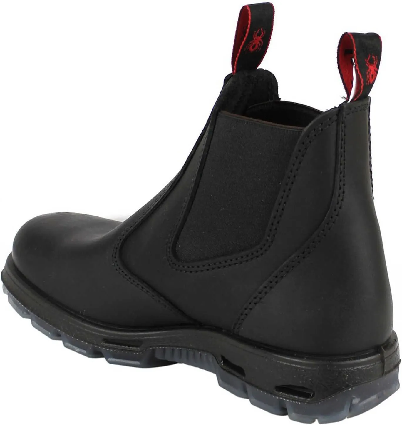 Redback UBBK Easy Escape Slip-On Soft Toe Black Redback Boot Size UK10.5 = US11.5