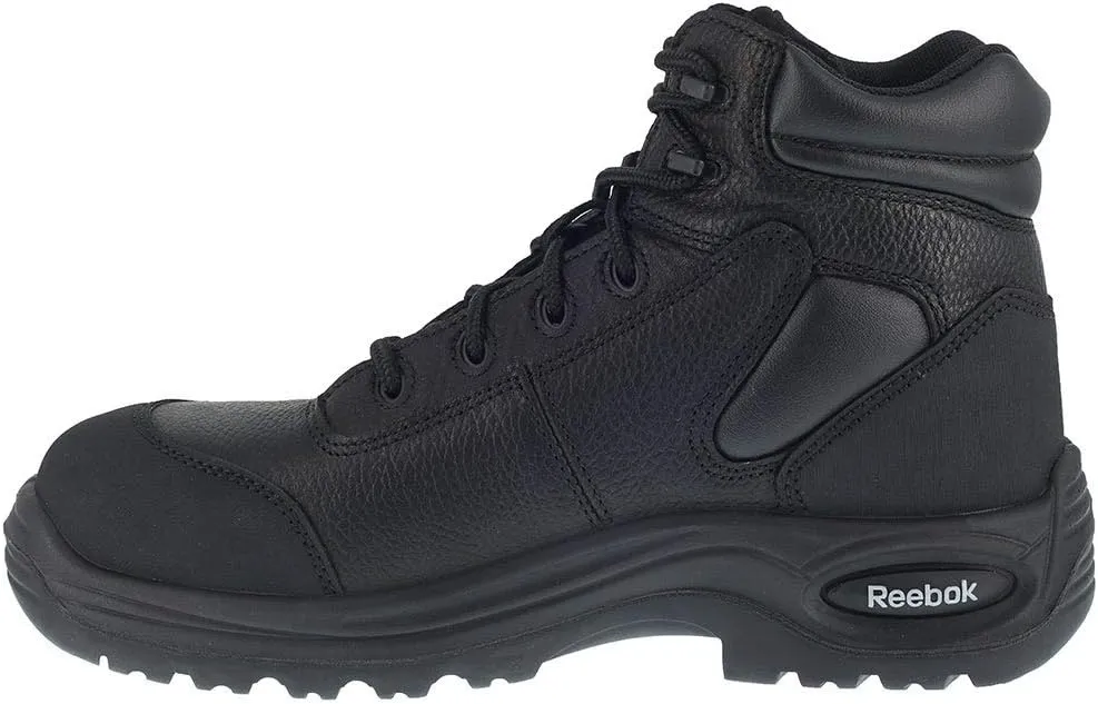 Reebok Work Men's RB6765 Trainex Safety Composite Toe 6" Waterproof Sport Boot Black Work