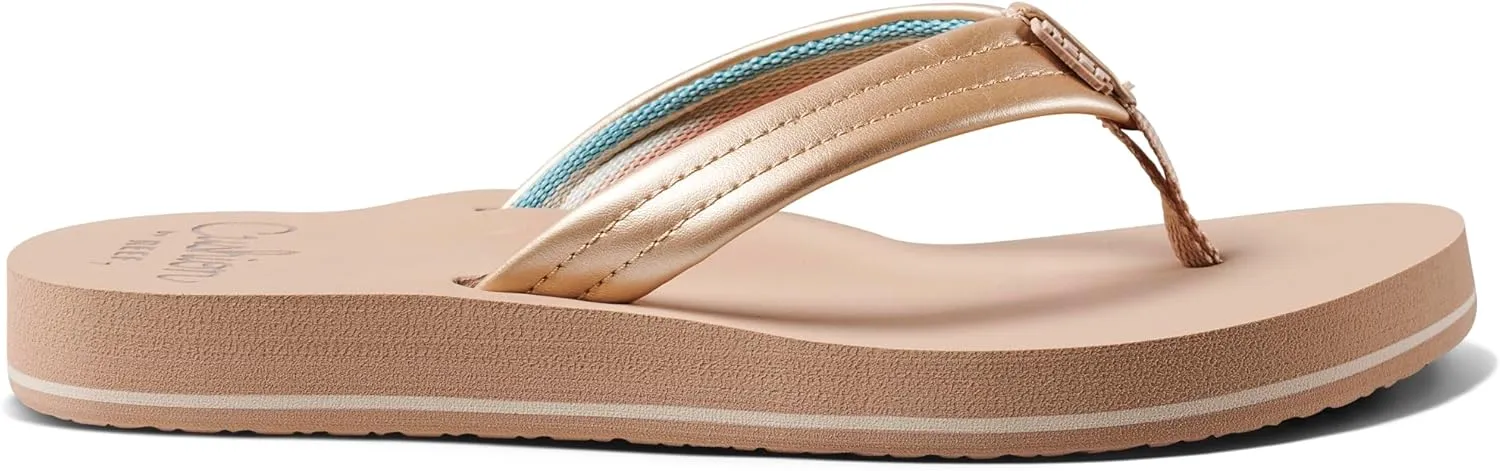 REEF Cushion Breeze Women's Flip Flop, Ultra Soft Cushion Footbed, Arch Support
