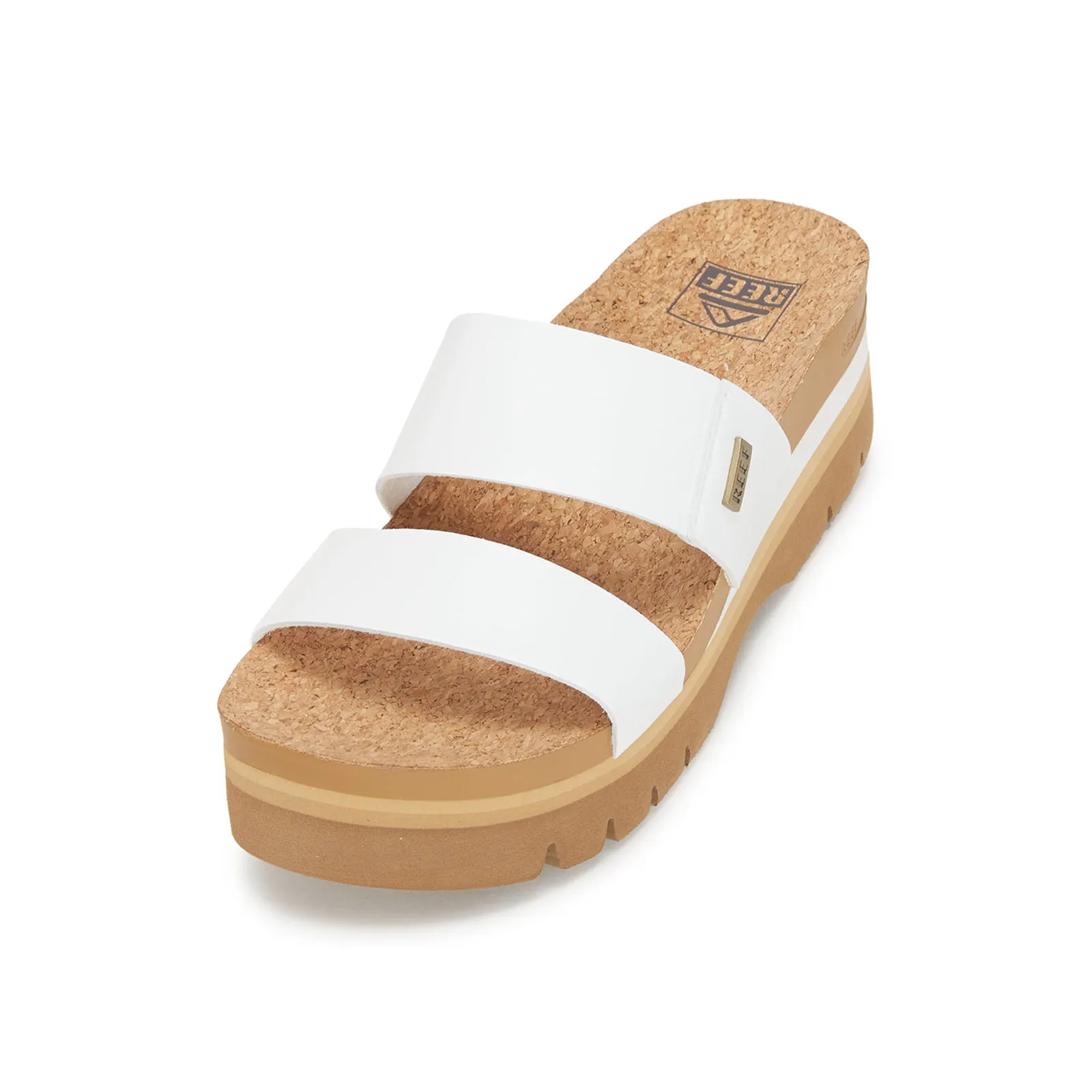 Reef Cushion Vista Higher Vegan Leather Women's Platform Sandals