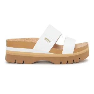Reef Cushion Vista Higher Vegan Leather Women's Platform Sandals