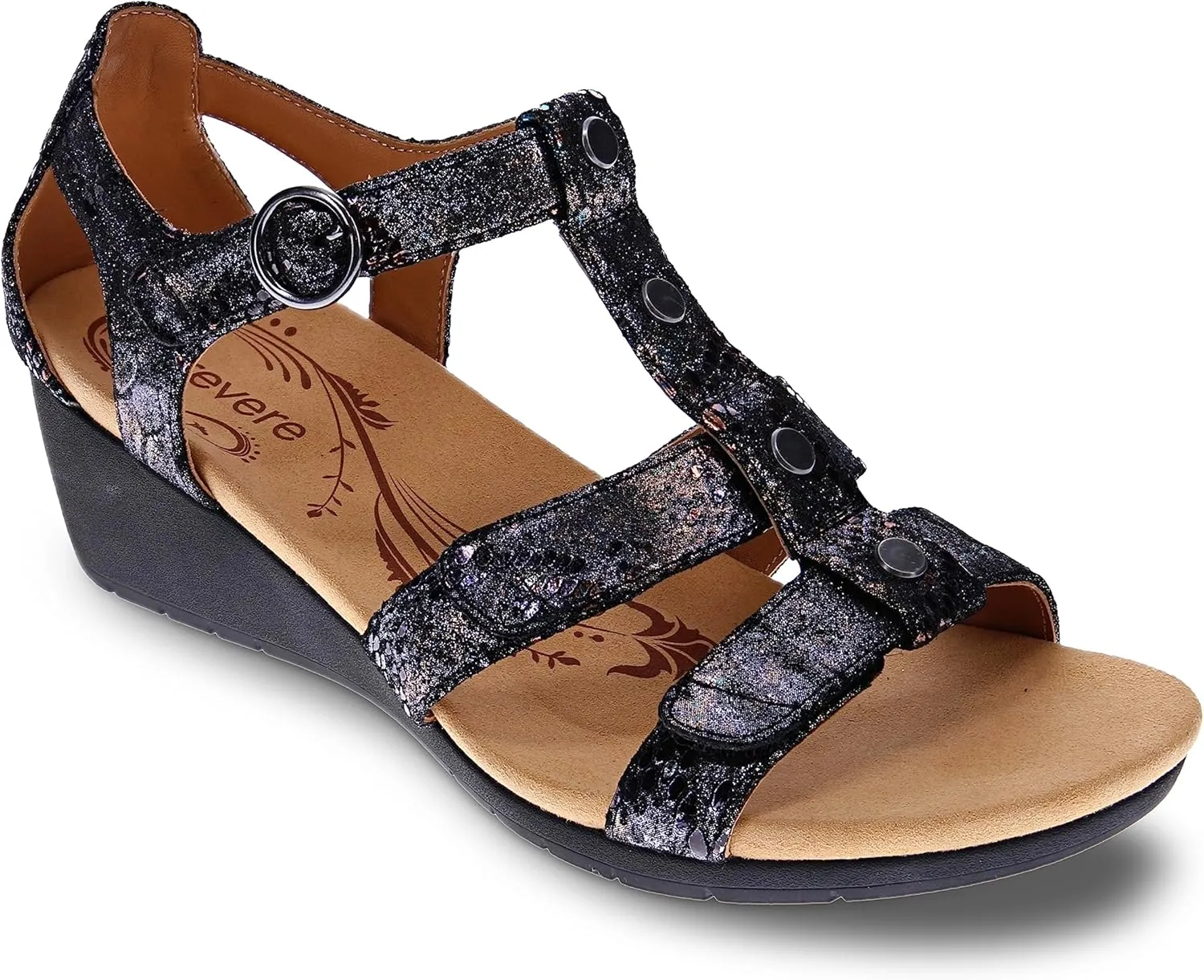 Revere Woman Nassau Leather Sandals