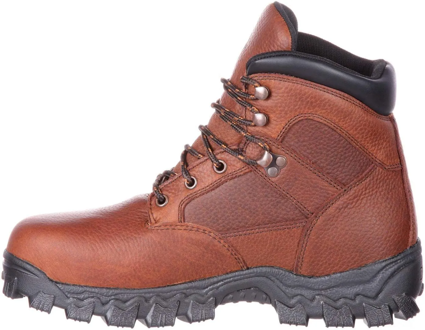 ROCKY Men's Alpha Force Steel Toe Fully Puncture-resista Construction Boot