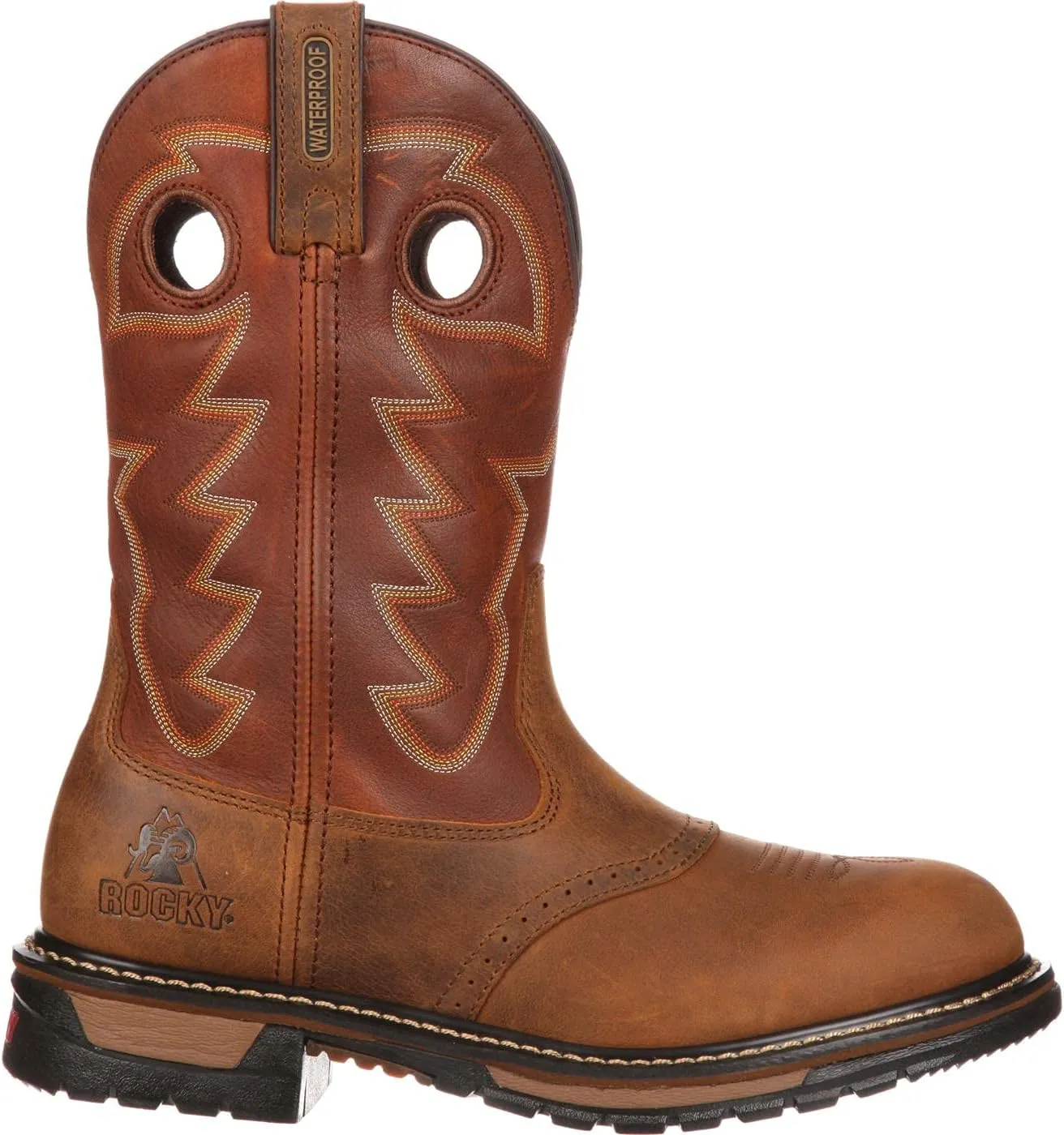 ROCKY Original Ride Roper Western Boot