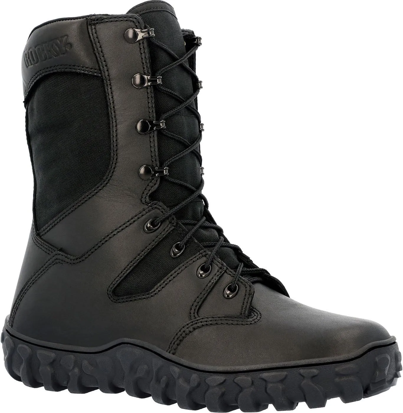 ROCKY S2V Predator Military Boot, Black, Size 9.5(M)