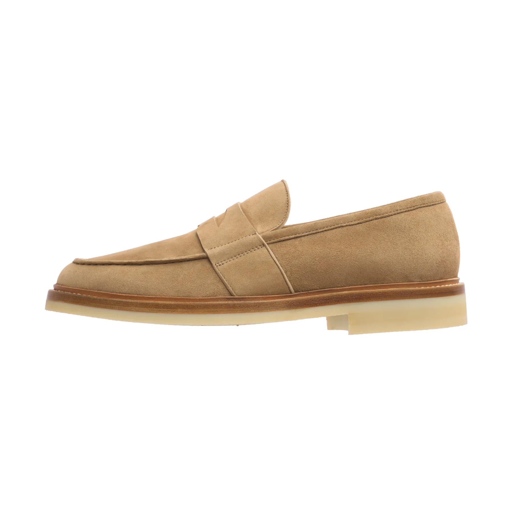 «Ronald-M» Suede Penny Loafer
