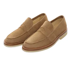 «Ronald-M» Suede Penny Loafer