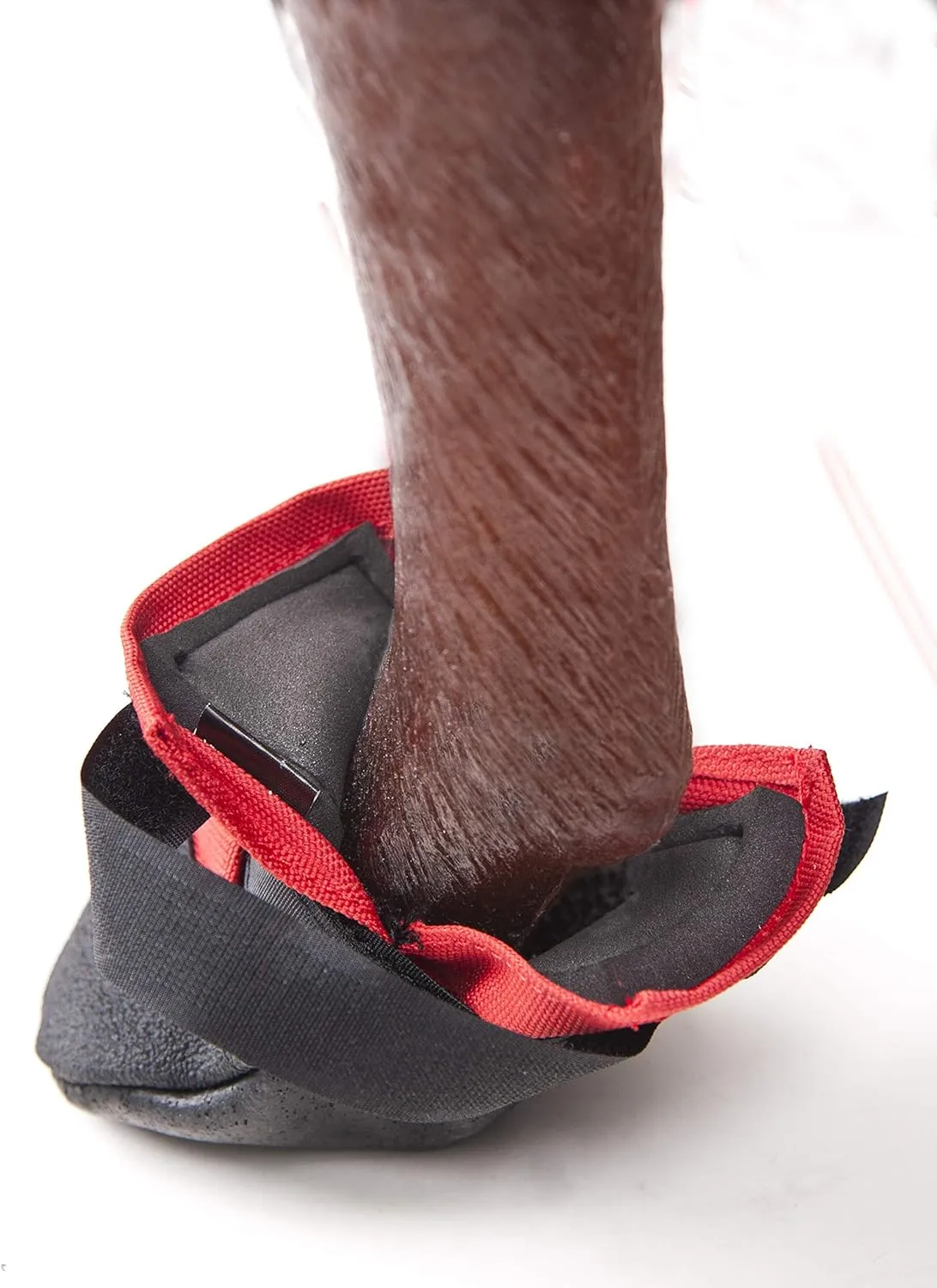 Rugged Dog Boots and Paw Protectors for Small, Medium and Large Dogs Red (Size 4)