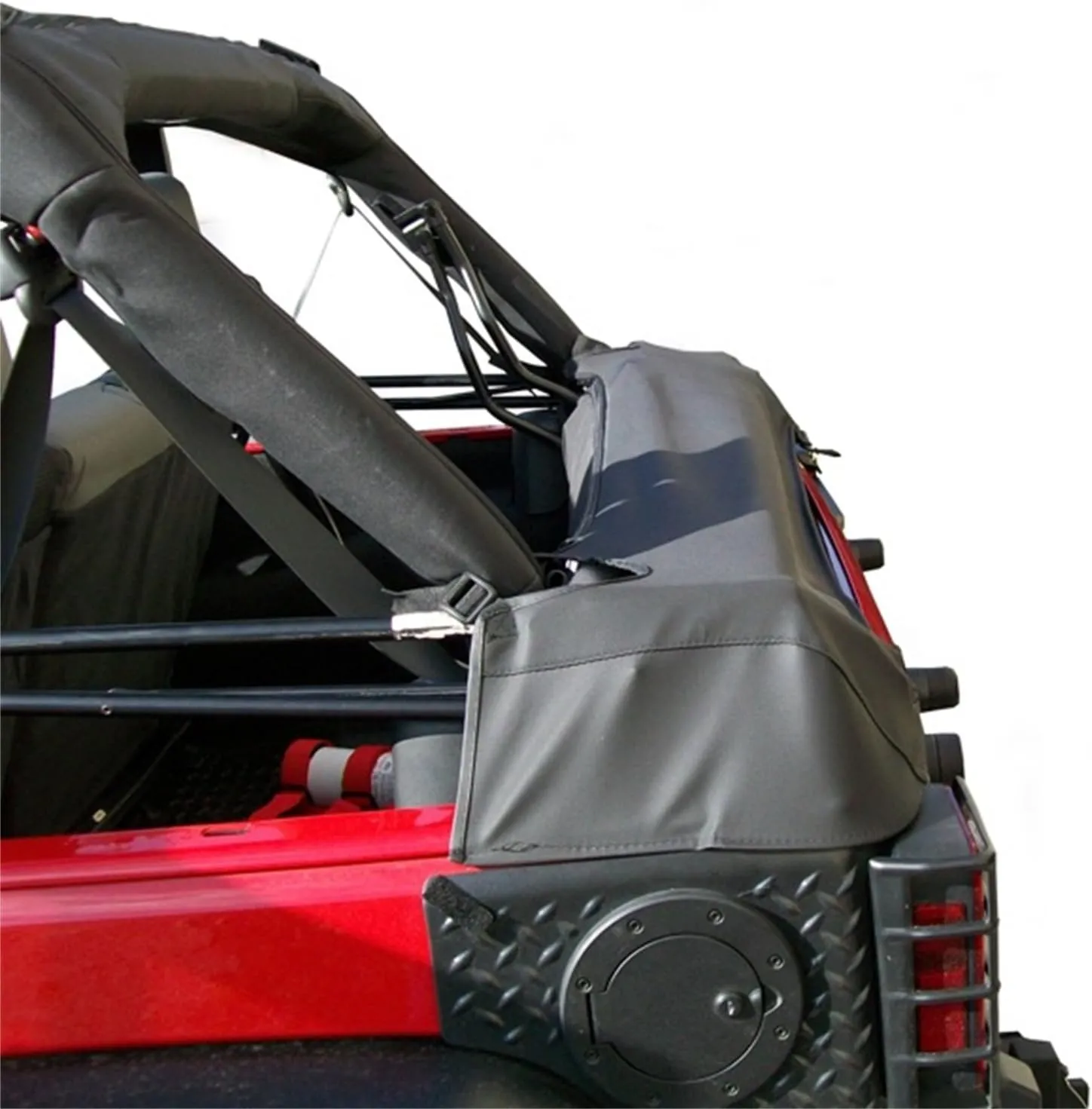 Rugged Ridge | Soft Top Storage Boot, Black Diamond | 12104.51 | Fits 2007-2018 Jeep Wrangler JK 4-Door