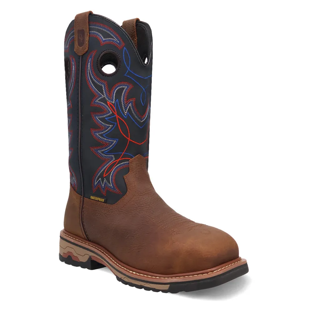 Saddlebred Embroidered Waterproof Steel Toe Work Boots