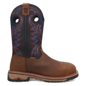 Saddlebred Embroidered Waterproof Steel Toe Work Boots
