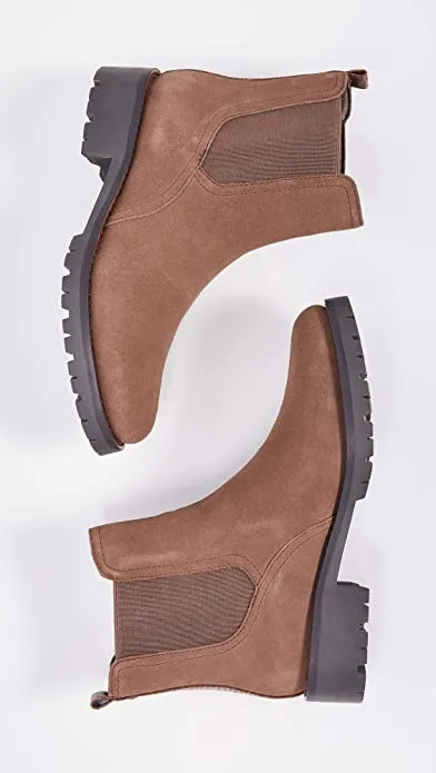 Sam Edelman Women's Jaclyn Ankle Boot, Dark Taupe, 5.5