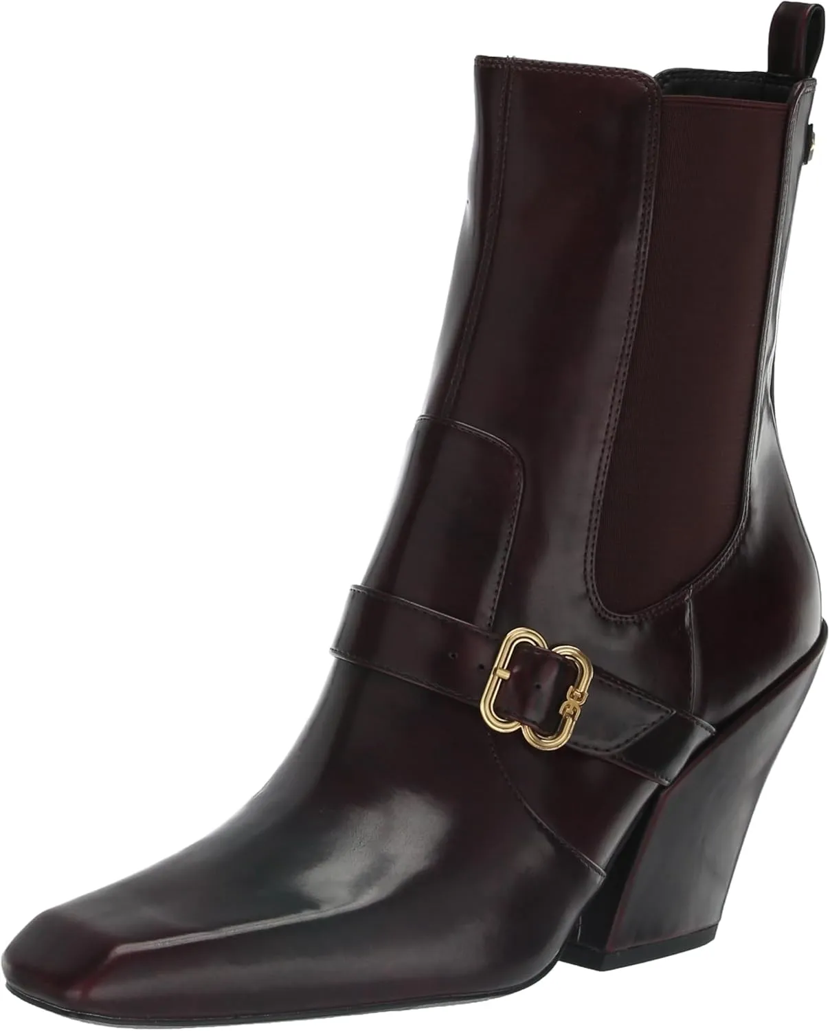 Sam Edelman Women's Suzette Buckle Western Bootie