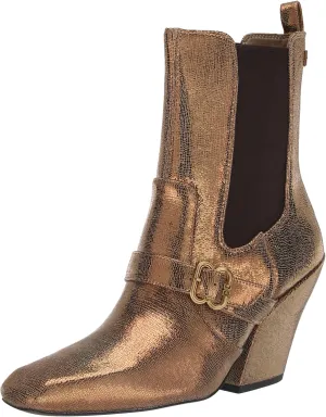 Sam Edelman Women's Suzette Buckle Western Bootie