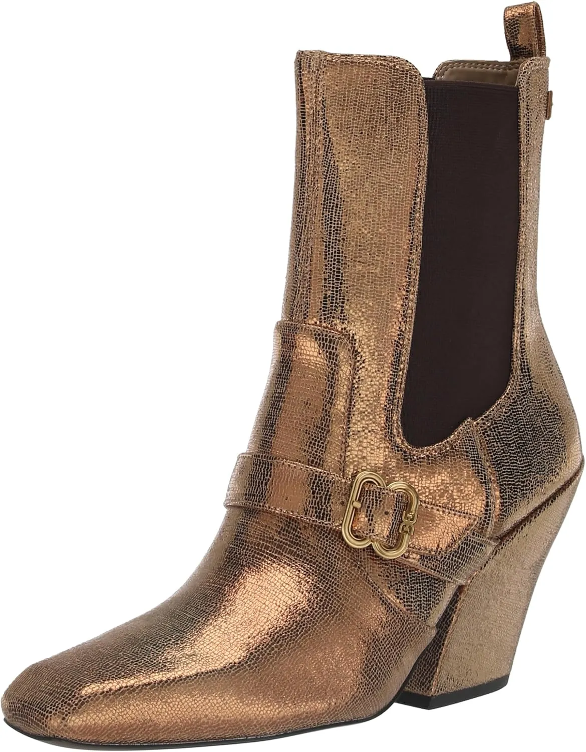 Sam Edelman Women's Suzette Buckle Western Bootie