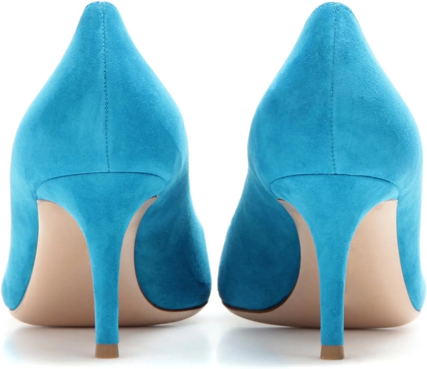 SAMMITOP Women's 6.5cm Classic Kitten Heel Pumps Pointed Toe Mid Heel Dress Shoes