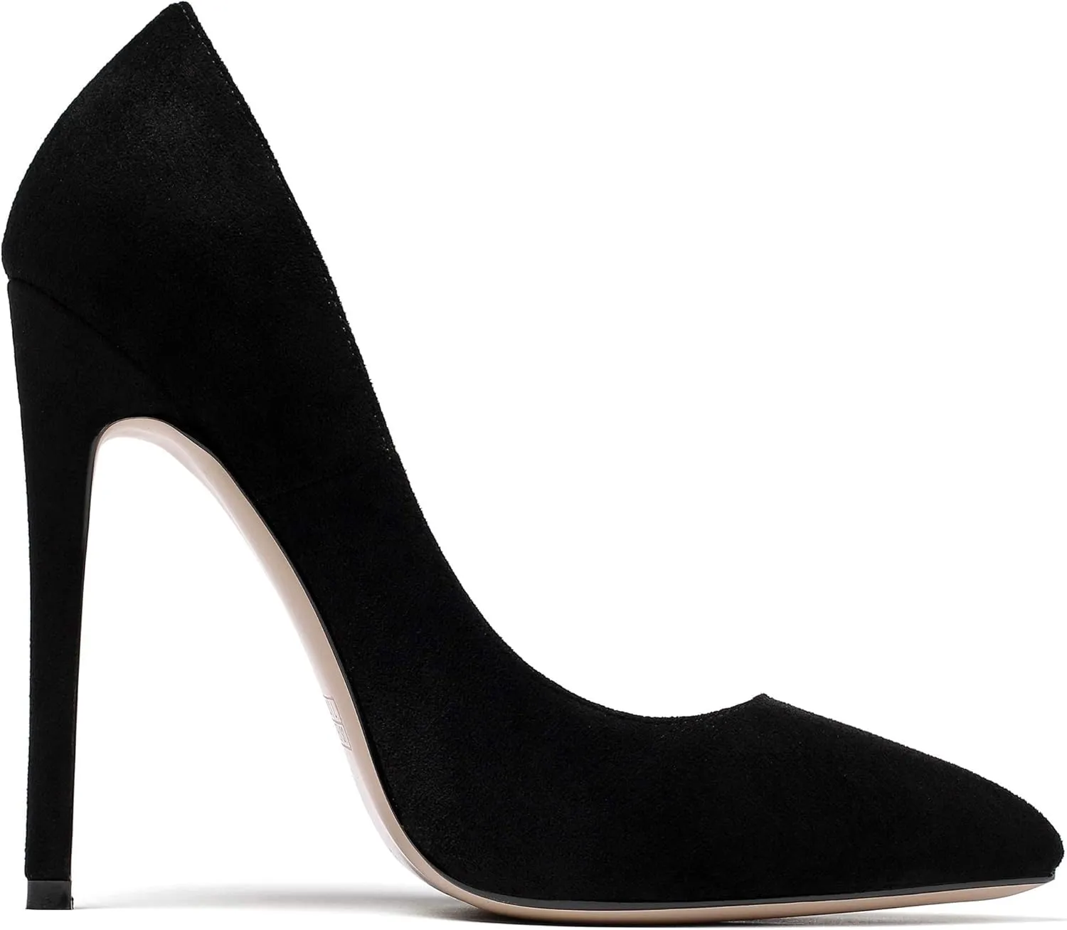 SAMMITOP Women's High Heels Pumps Pointed Toe Stiletto Shoes Slip-on Dress Pump