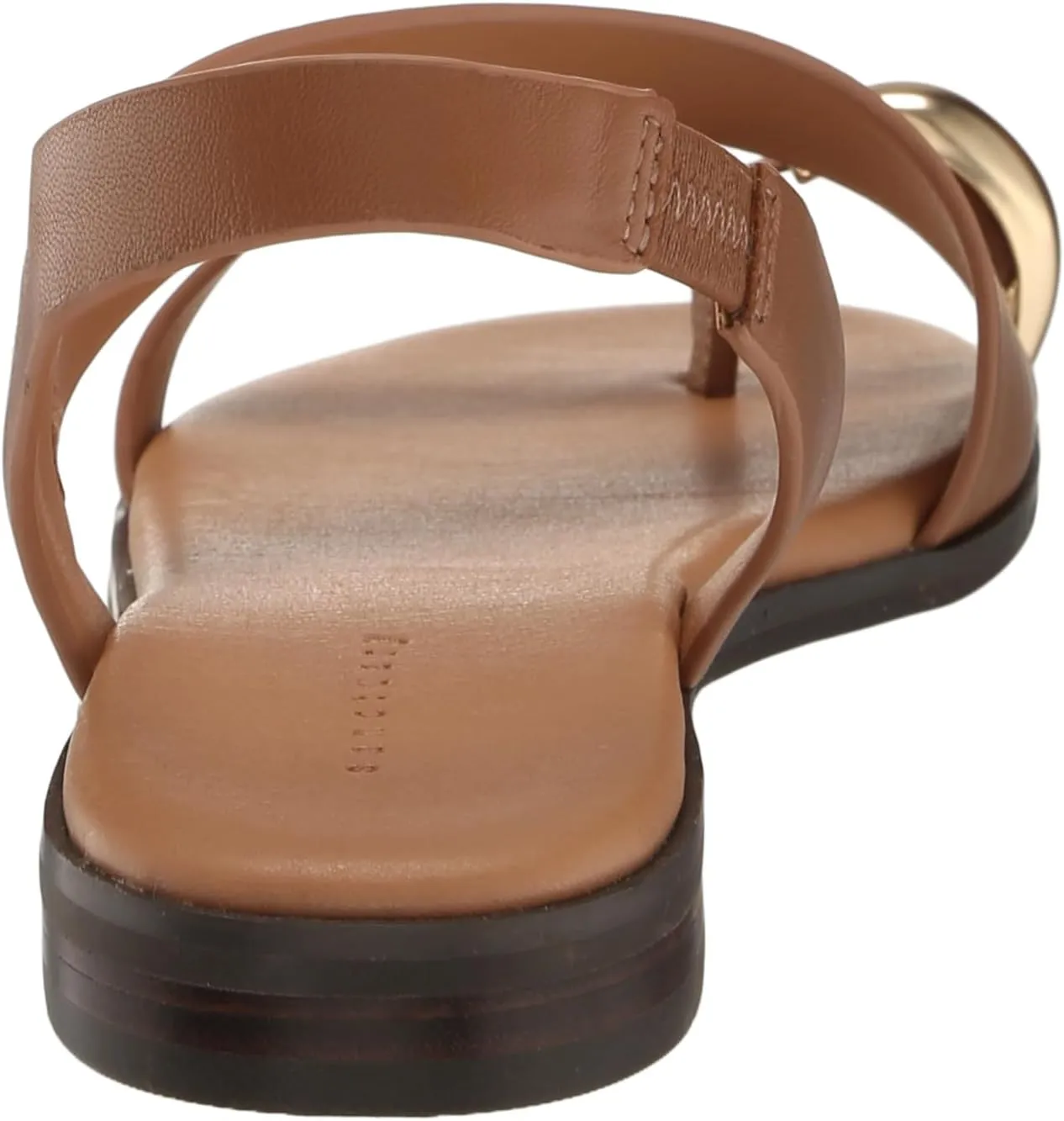 Sanctuary Women's Suave Ring Sandal-Open Toe Slip-On, Comfortable Cushioned Footbed, Stylish Casual Summer Footwear