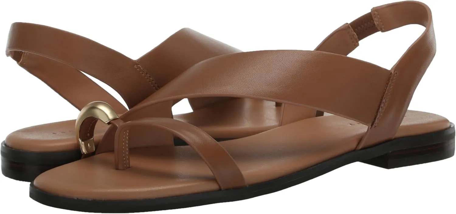 Sanctuary Women's Suave Ring Sandal-Open Toe Slip-On, Comfortable Cushioned Footbed, Stylish Casual Summer Footwear