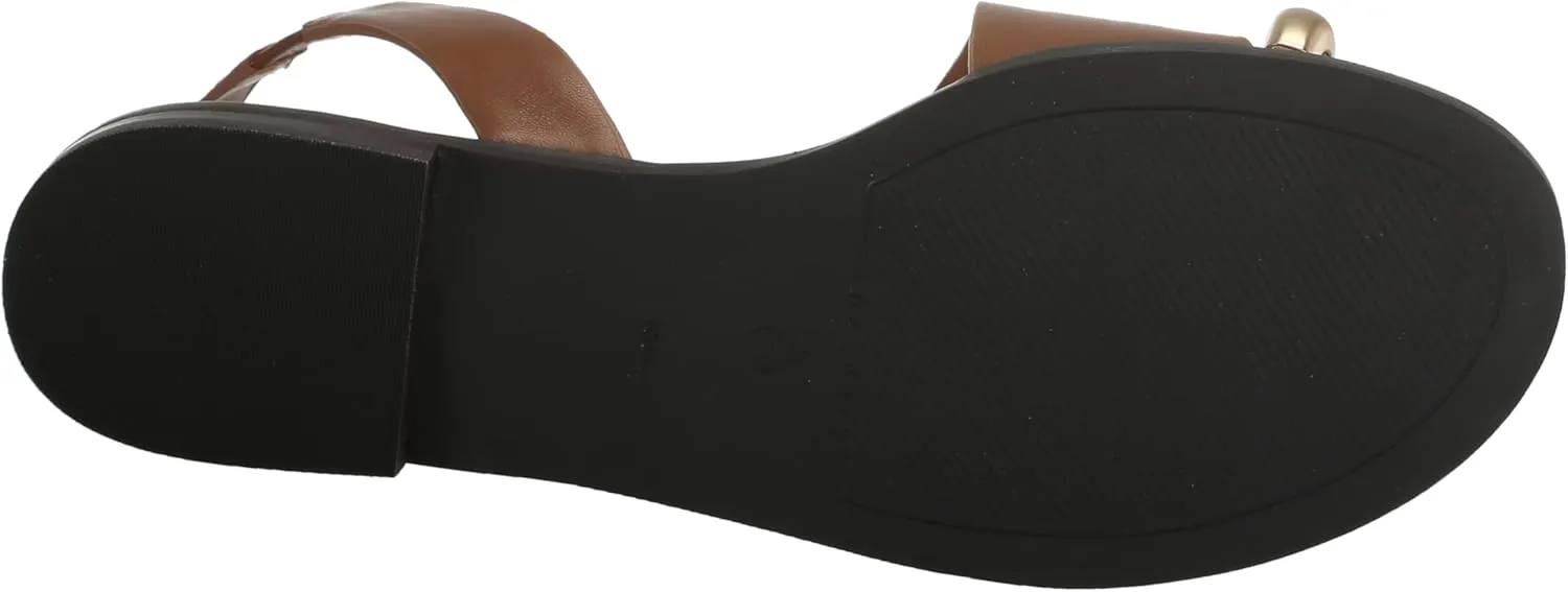 Sanctuary Women's Suave Ring Sandal-Open Toe Slip-On, Comfortable Cushioned Footbed, Stylish Casual Summer Footwear
