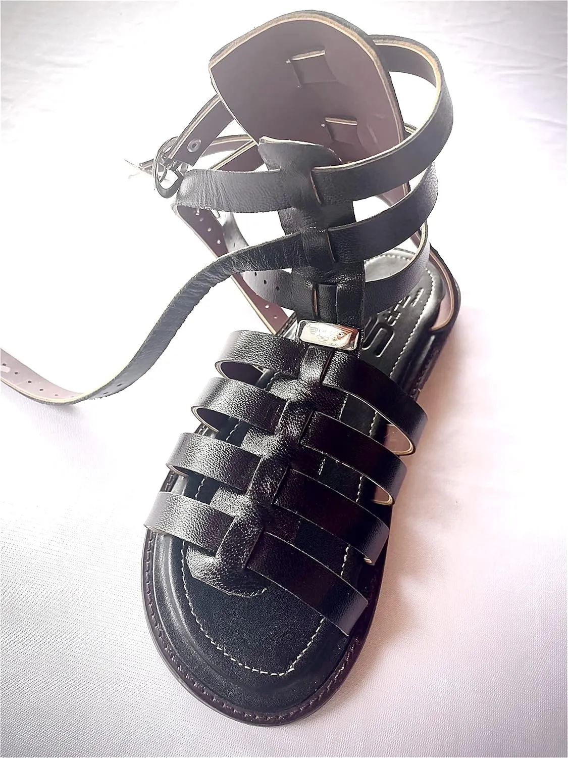 Sandals handcrafted model Ares in goatskin for men made to measure in different colors and sizes (21)