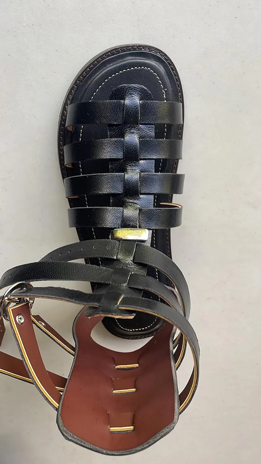 Sandals handcrafted model Ares in goatskin for men made to measure in different colors and sizes (21)