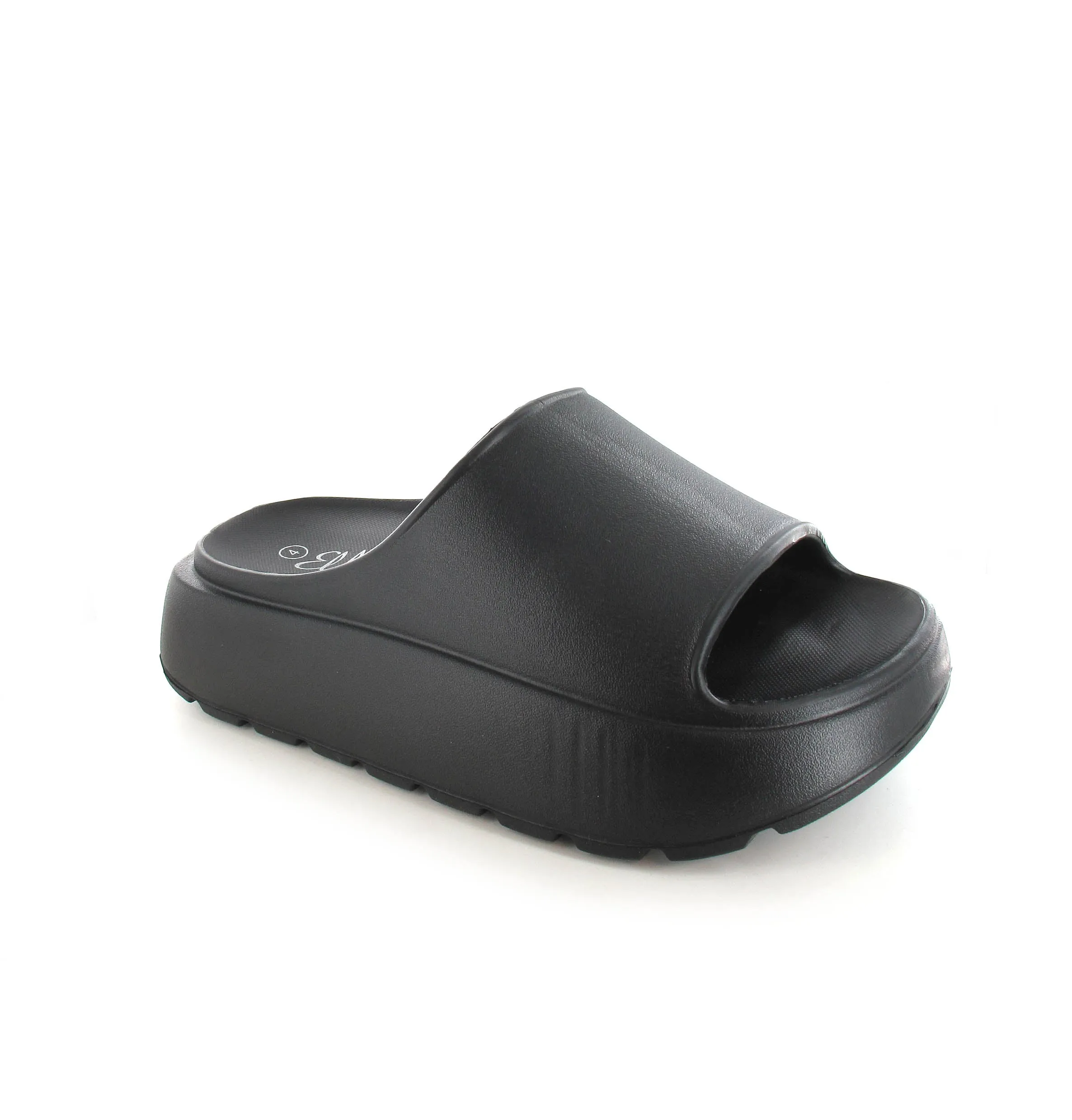 Sandy: Women's Cushioned Flatform - Black