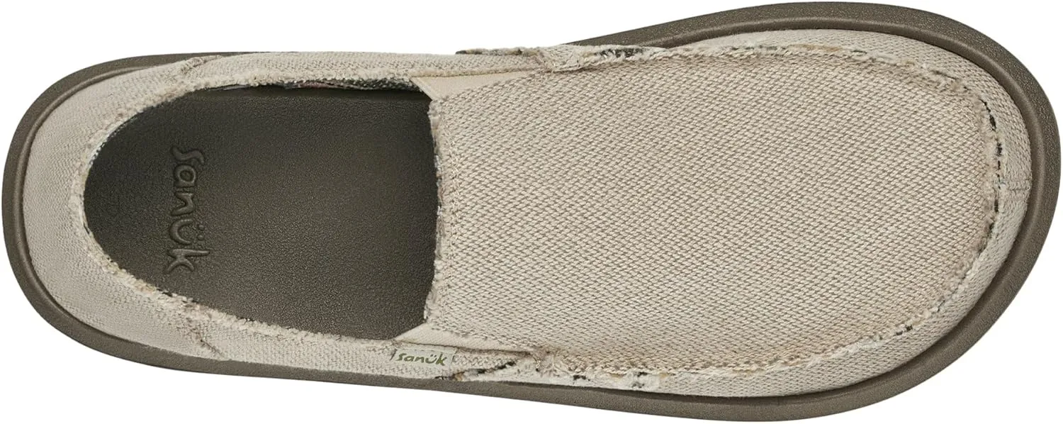Sanuk Men's Hemp Natural Loafer