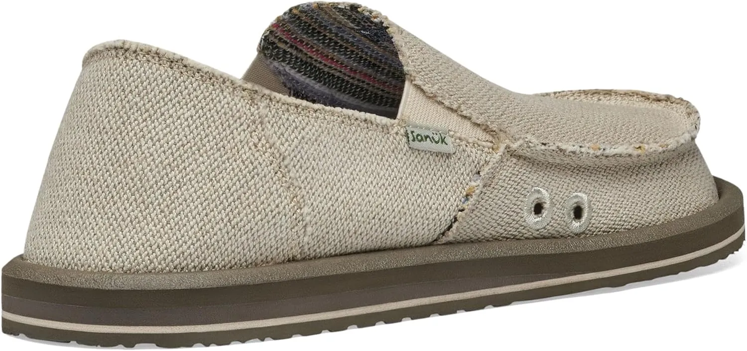 Sanuk Men's Hemp Natural Loafer