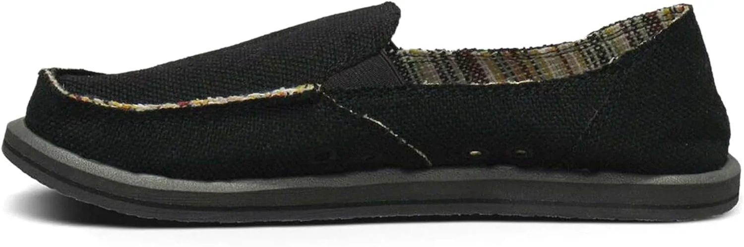 Sanuk Womens Donna Hemp Loafer, Adult