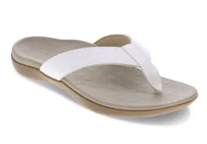Scholl Sonoma II Thong White Brick