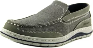 Sebago Men's Hartland Slip On (10.5 M in Grey Canvas/Nubuck)