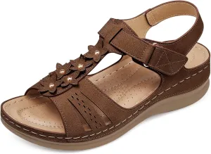 SHIBEVER Wedge Sandals for Women Dressy: Comfortable Summer Platform Casual Dress Women Sandal
