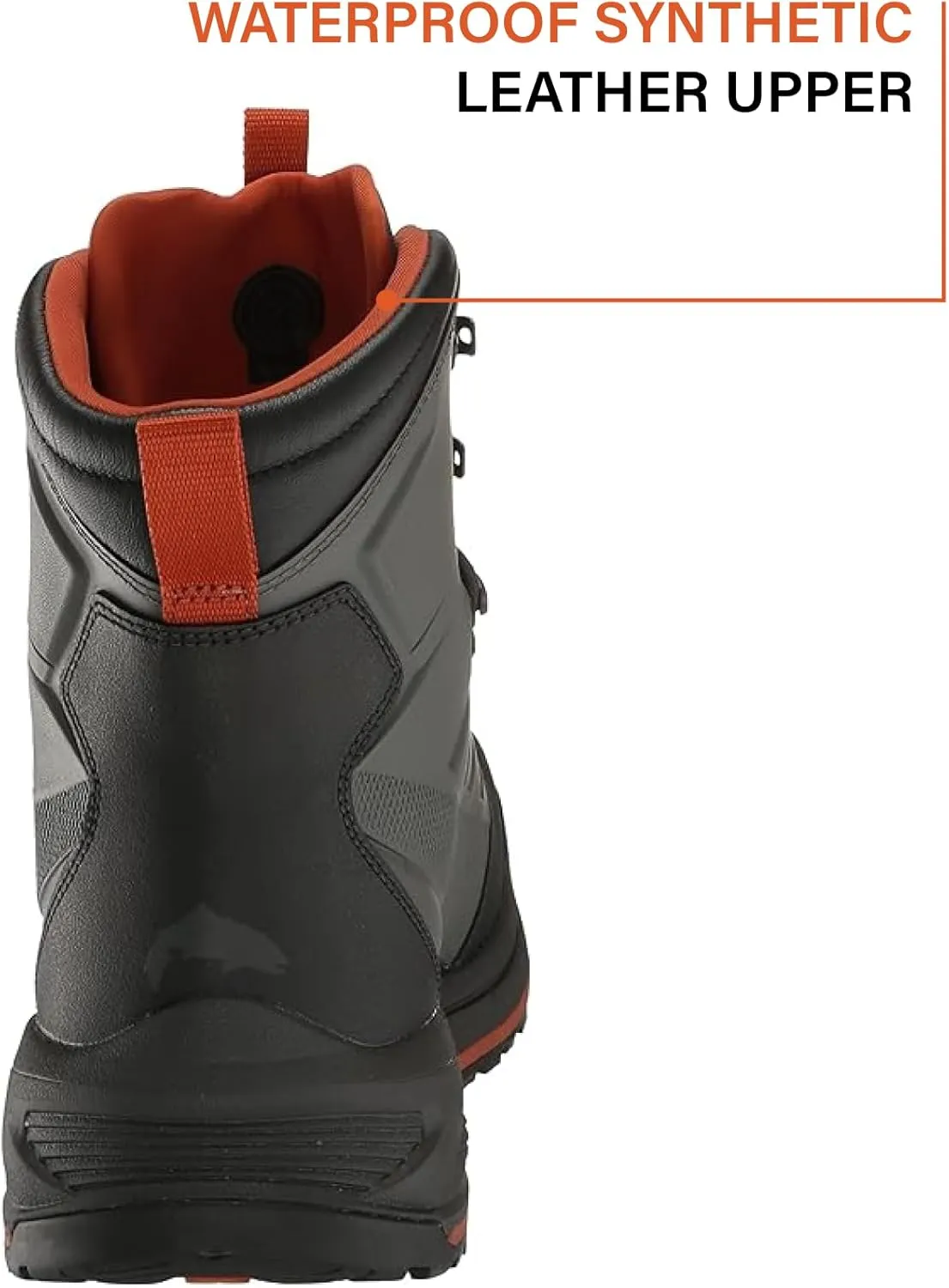 Simms Freestone Wading Boots for Men - Rugged Rubber Sole Fishing Shoes with Traction Control and Time-Tested Durability