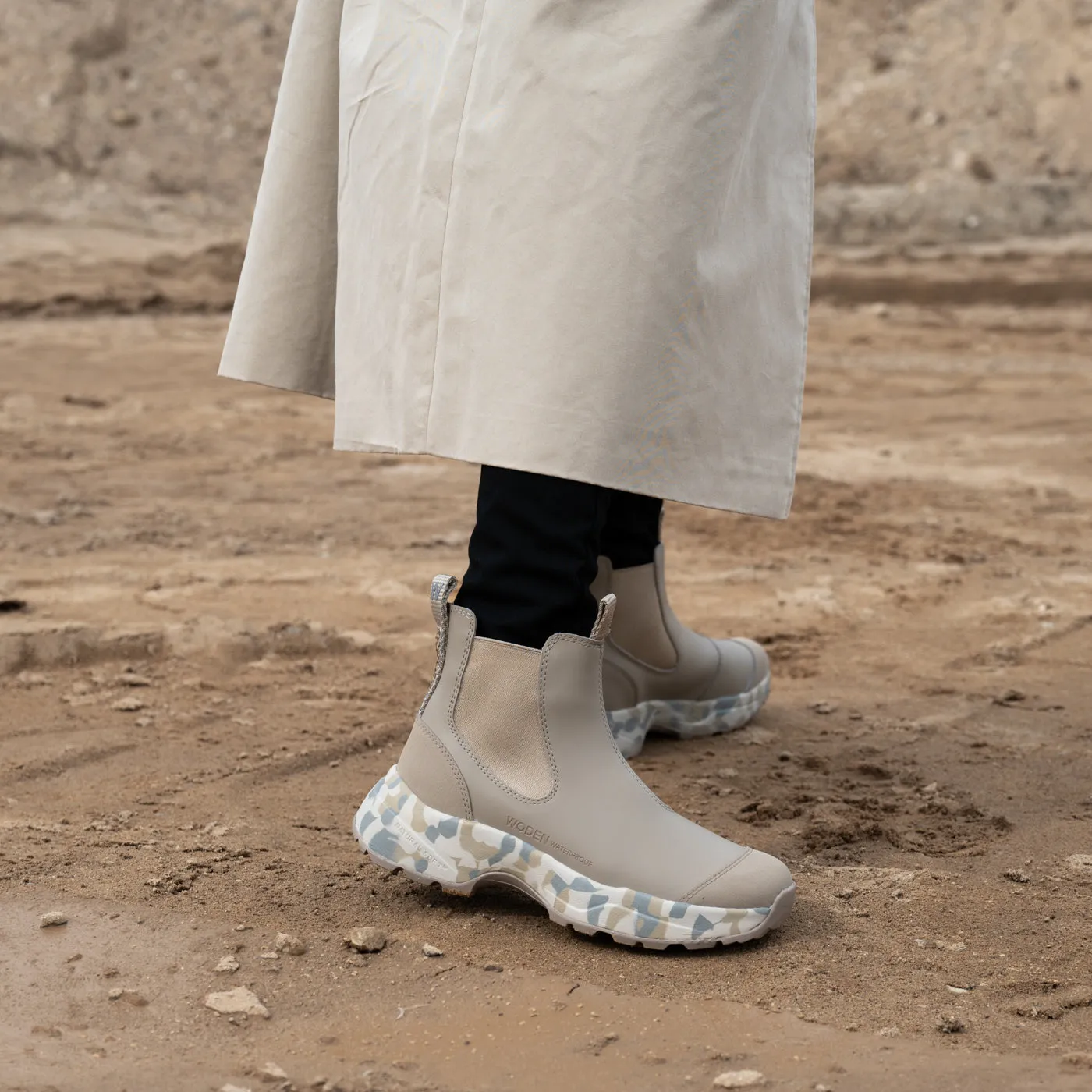 Siri Waterproof - Silver Mink/Camouflage
