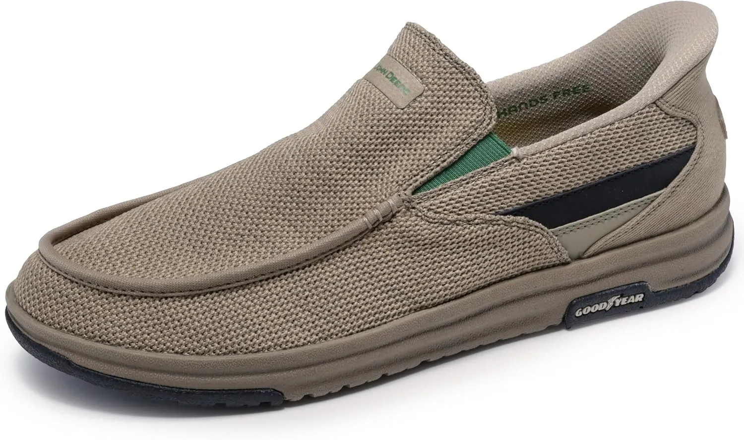 Skechers Men's John Deere Mesh Moc Toe Dual Gore Slip-ins, Melson 2.0 Chaz Loafer