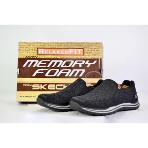 Skechers Men's Relaxed Fit Memory Foam Gomel Shoe Brown 8