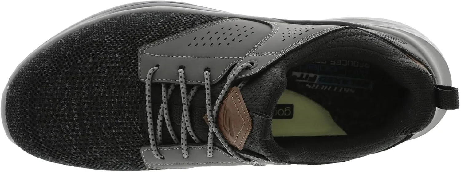 Skechers Men's Slade-Breyer 210892 Knitted Mesh Bungee Lace W/Quarter Cage Slip On