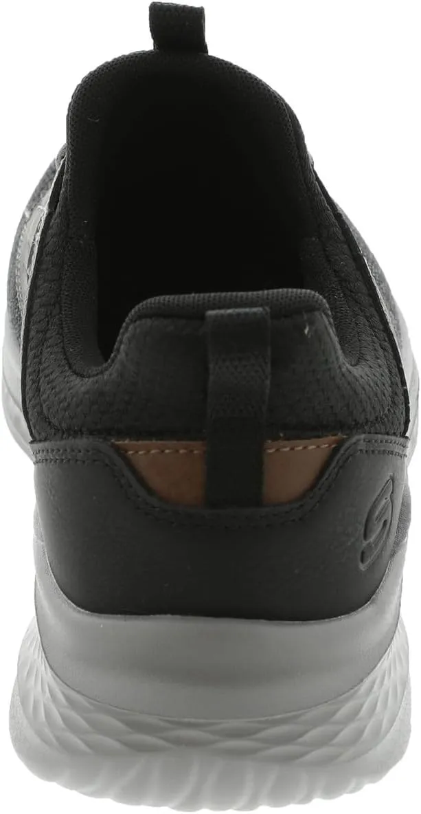 Skechers Men's Slade-Breyer 210892 Knitted Mesh Bungee Lace W/Quarter Cage Slip On