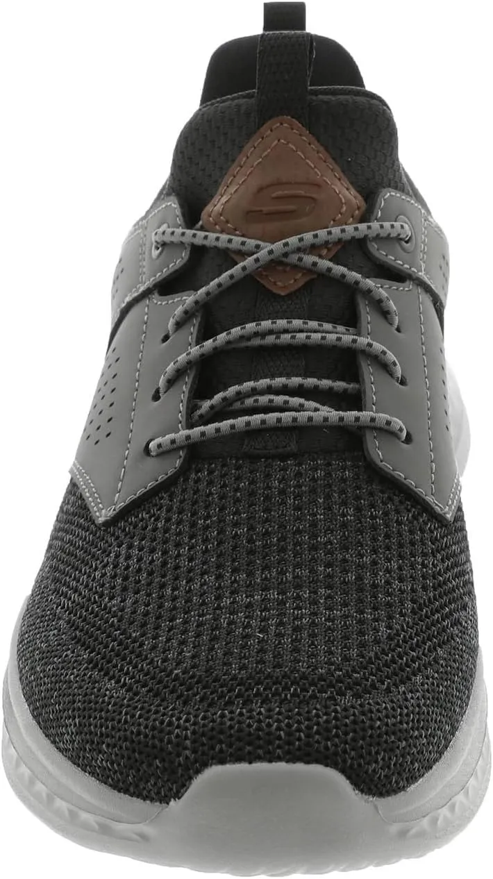 Skechers Men's Slade-Breyer 210892 Knitted Mesh Bungee Lace W/Quarter Cage Slip On