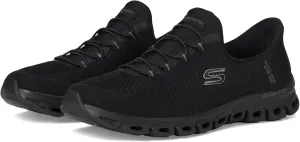 Skechers Sport Women's Glide-Step-Pursuit Hands Free Slip-INS Sneaker, BBK, 9
