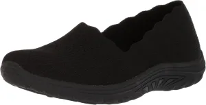 Skechers Women's Reggae Fest-Trail Dame-Scalloped Collar, Engineered Skech-Knit Slip-on Loafer