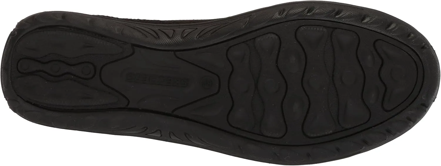 Skechers Women's Reggae Fest-Trail Dame-Scalloped Collar, Engineered Skech-Knit Slip-on Loafer